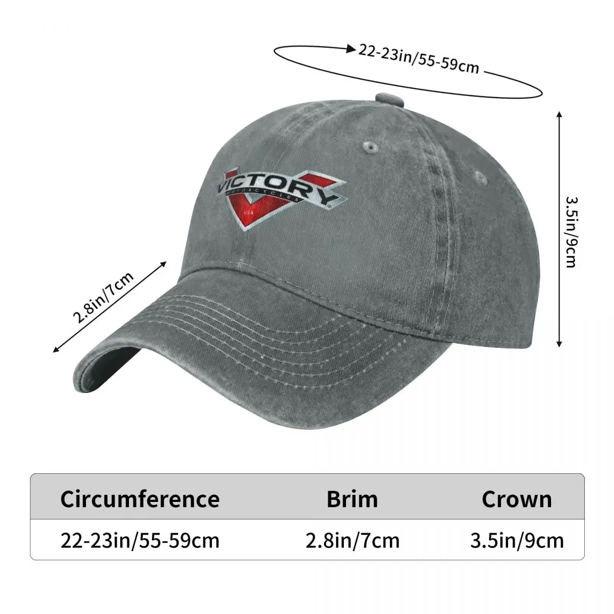 Victory Motorcycle Long Fashion Baseball Caps Peaked Cap Men's Hats Women's hat Trucker Cap