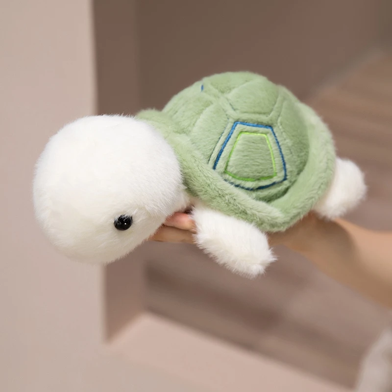 Kawaii Little Turtle Plush Toys Skin-friendly Animal Doll Cute Desktop Ornaments Comfortable Sleep Companionship Gifts For Child
