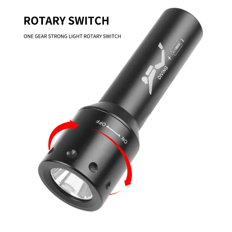 

Фонарь для дайвинга, мощный свет, профессиональный, для подводного плавания, сверхъяркий, для глубоководного плавания, специальное освещение