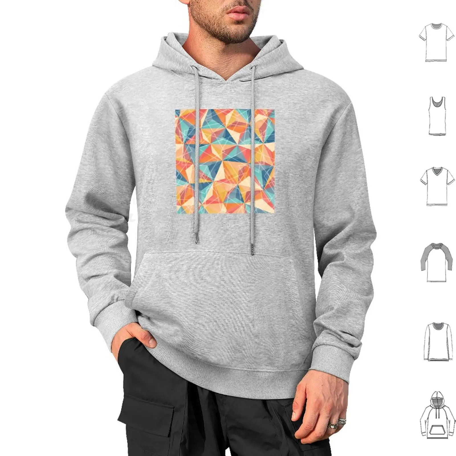 Arc 38 Hoodie cotton Long Sleeve Ewoio Ewoiostore Surreal Unique Original Top Selling Most Awesome Artist Multicolor