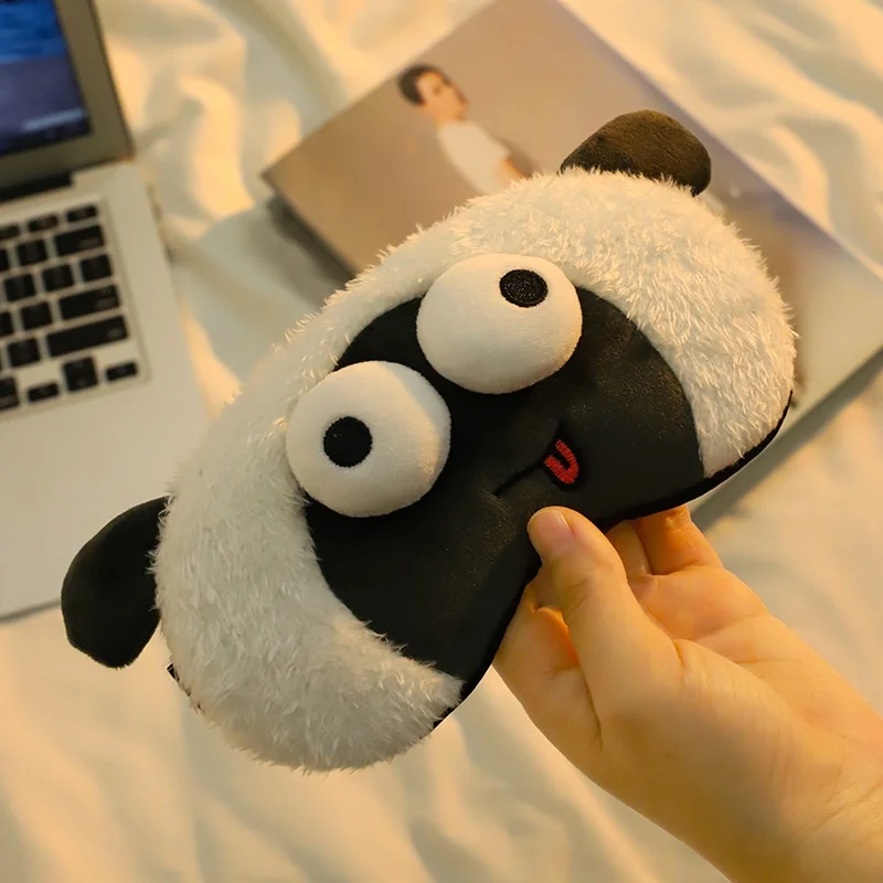 Cute Cartoon Little Sheep Funny Eye Mask for Sleeping, Light-Blocking Special Sleeping Eye Mask for Girls