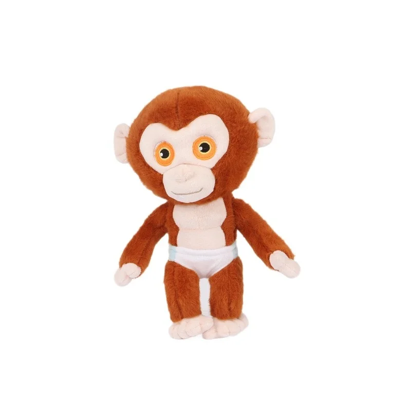 Poupée en peluche singe mignon, personnage de jeu, Animal en peluche doux, jouet en peluche Kawaii pour enfants et collectionneurs