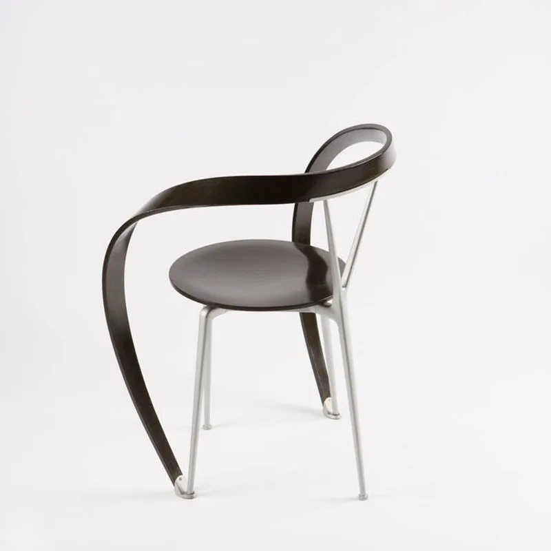 

Wrought iron simple leisure single chair model room living room special-shaped Internet celebrity creative streamer chair