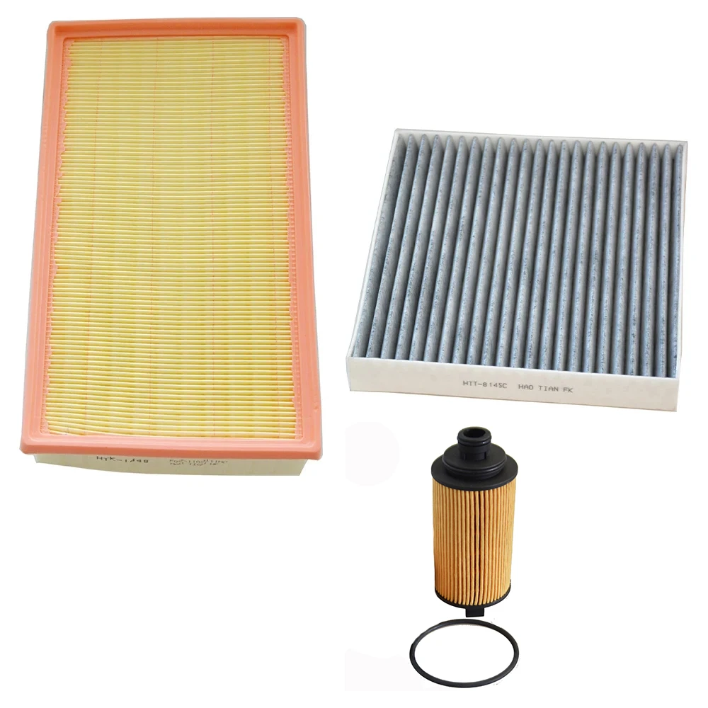 

Cabin Air Oil Filter 3Pcs/Set For Jetour X70S 1.6T 2020- X70 Coupe PLUS X90 X95 1.6 T 2019- F081109111HD F018107048AB 3104344