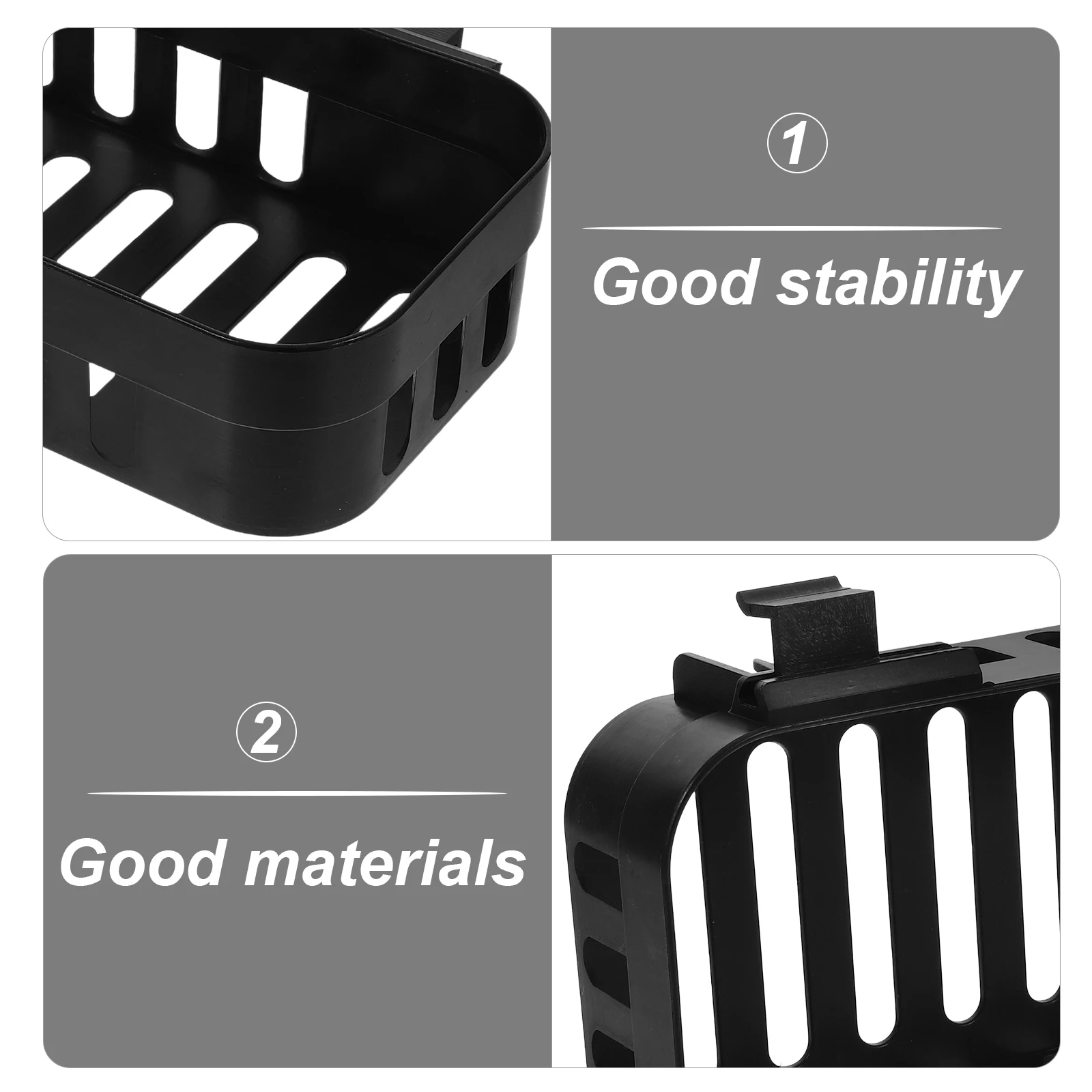 

2pcs Aquarium Plant Rack Hole for Aquatic Plants Hanging Design Easy Installation Plastic Planter Baskets Storage Options Modern