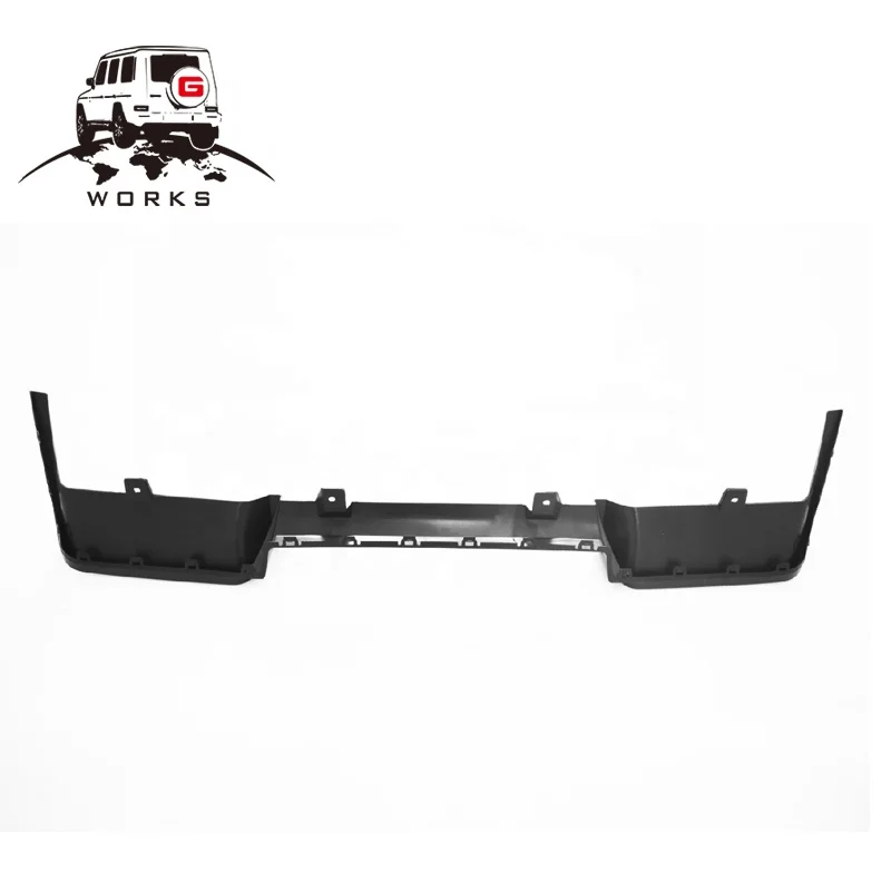 

STLFHigh Quality W464 PP Rear Lip Rear Difuser for W463A W464 G Class G63 2019 Plastic Bumper for Front and Rear Bumper Fit