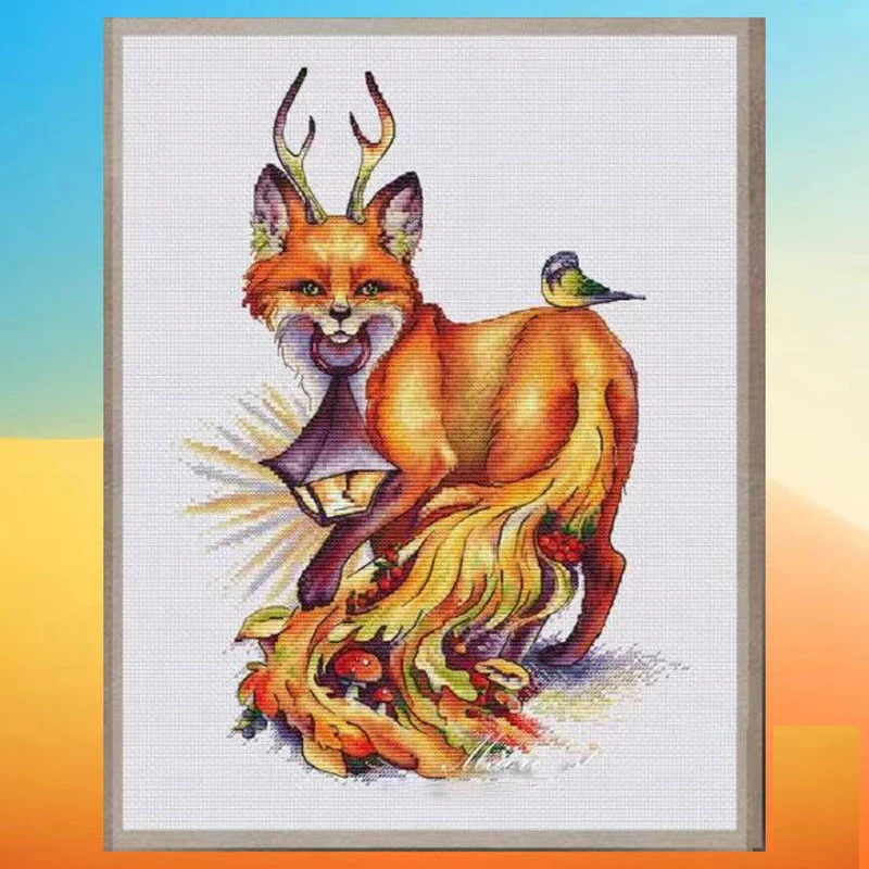 885-Kreuzstich-Set, Sets für Stickerei, Kreuzstich, Kreuzstich, komplettes Kit, Stich-Kreuzstich-Set, Nadel, Kunst und Handwerk, DIY