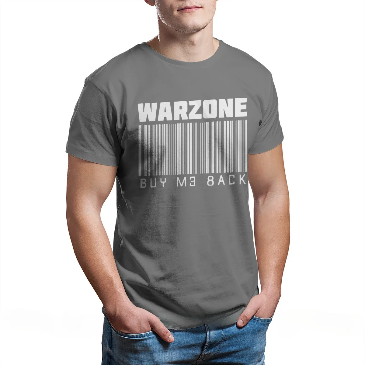 Buy Me Back Men Warzone Game Crewneck Tops 100%Cotton Funny High Quality Gift Idea heavyweight style Informal streetweat outfits