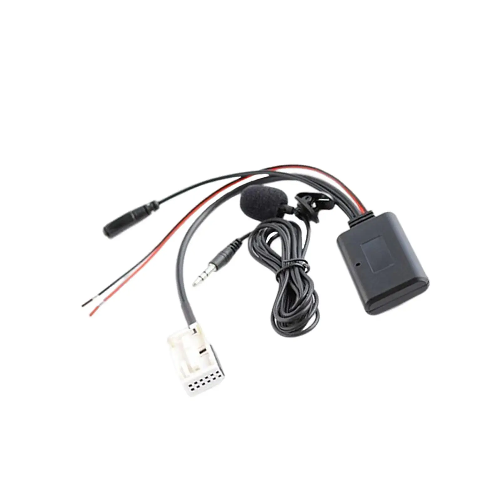 

Автомобильный аудиокабель с разъемом 3,5 мм, стереомодуль с микрофоном для громкой связи, автомобильный аксессуар для Peugeot 207, 307, 308, 407, 607