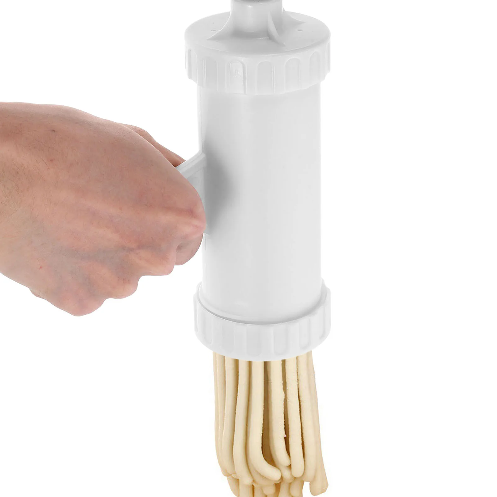 

1Set Pasta Maker Manual Noodle Maker Plastic Sausage Stuffer Pressing Mold Kitchen DIY Homemade Noodles Tool Pasta Making Tool