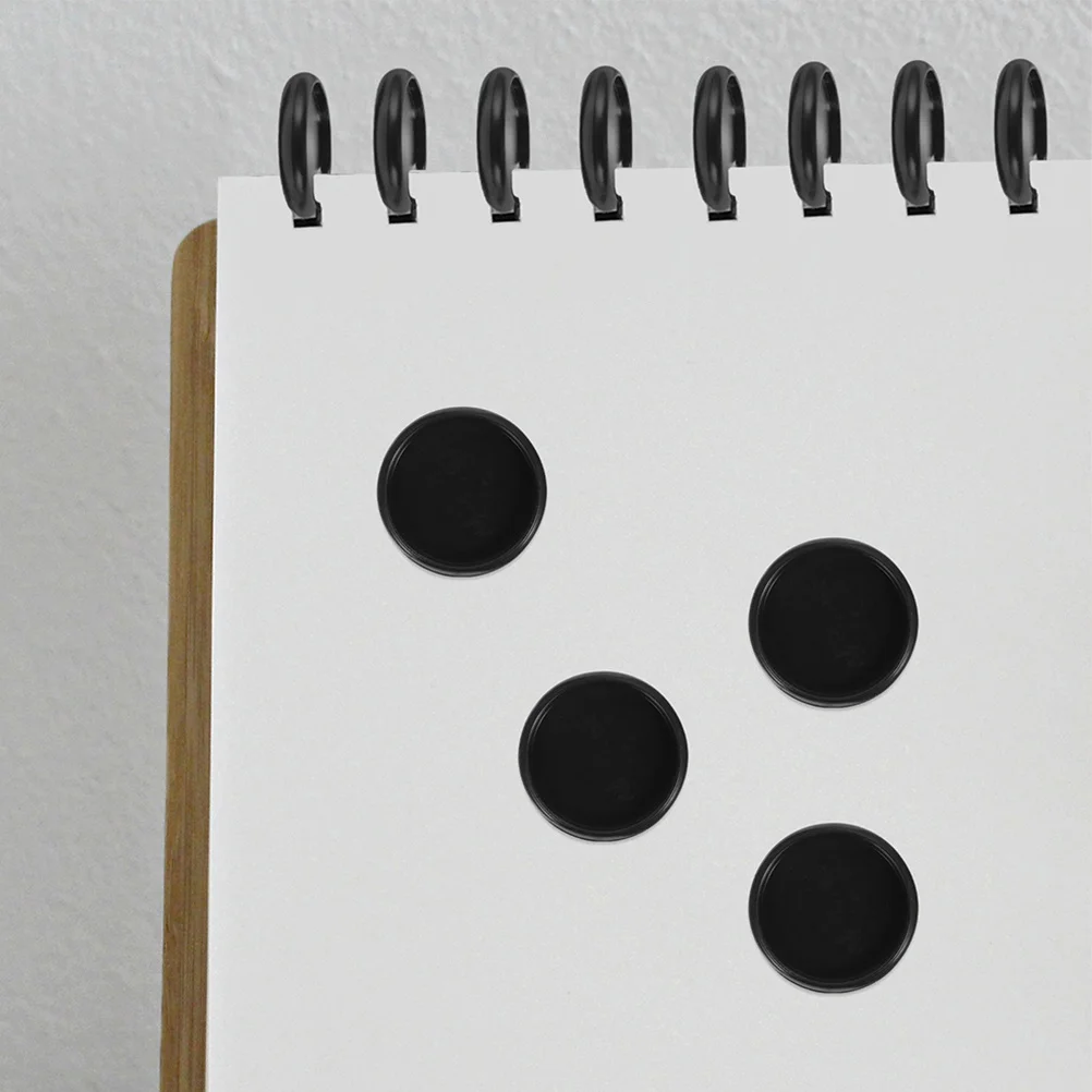 

100Pcs Photo Album Binding Discs Mushroom Hole Design Flexible Secure Plastic Loose Leaf Binder Rings for Travel Birthday