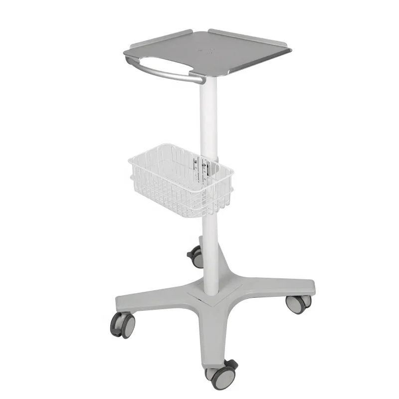 Small Bubble Beauty Instrument Trolley Multi-function 4 Wheels Mobilebase Shelf High-grade Tool Cart Beauty Salon