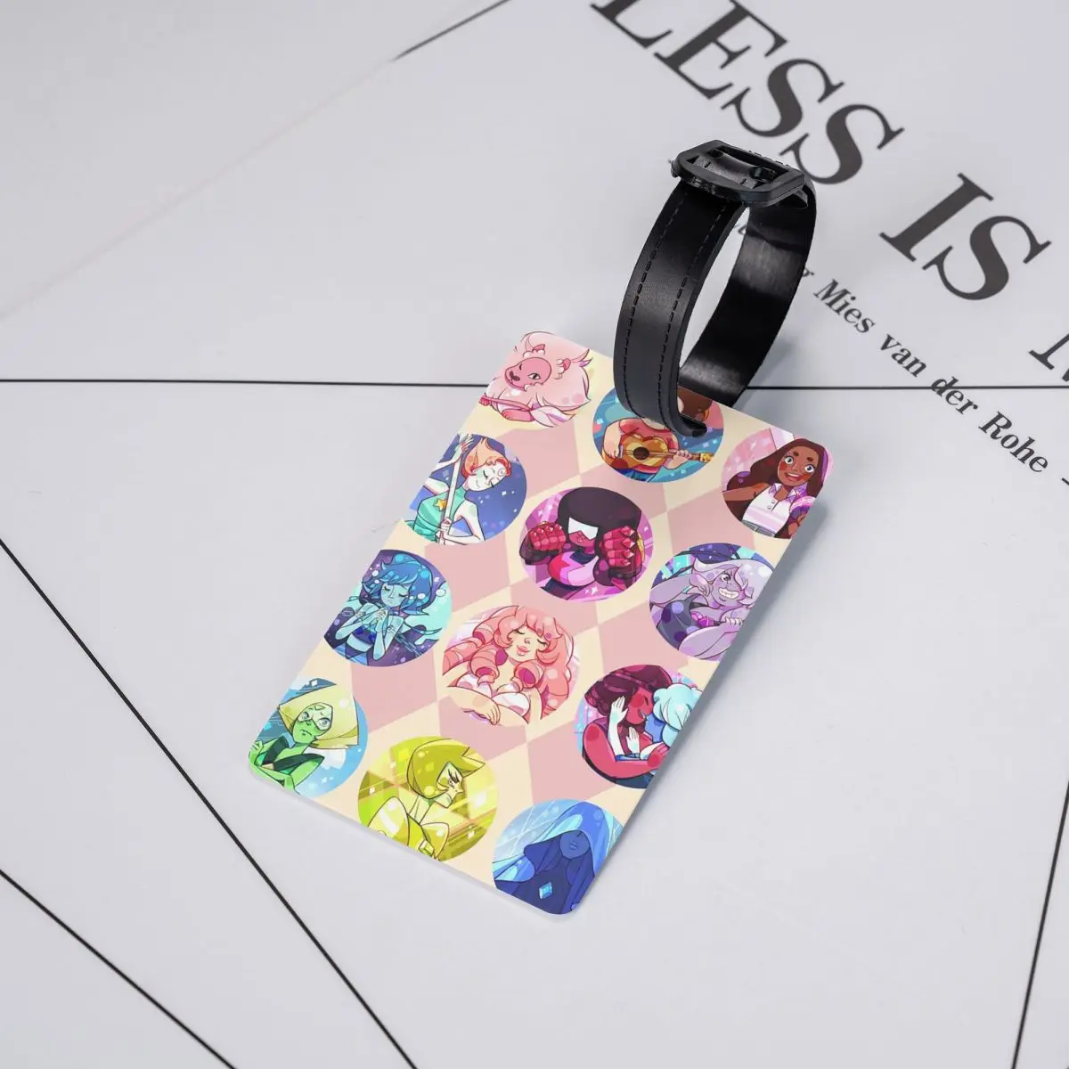 

Бирки для багажа Steven Universe: аксессуары для чемоданов, идентификационные бирки для путешествий, держатели для багажа с местом для имени и адреса