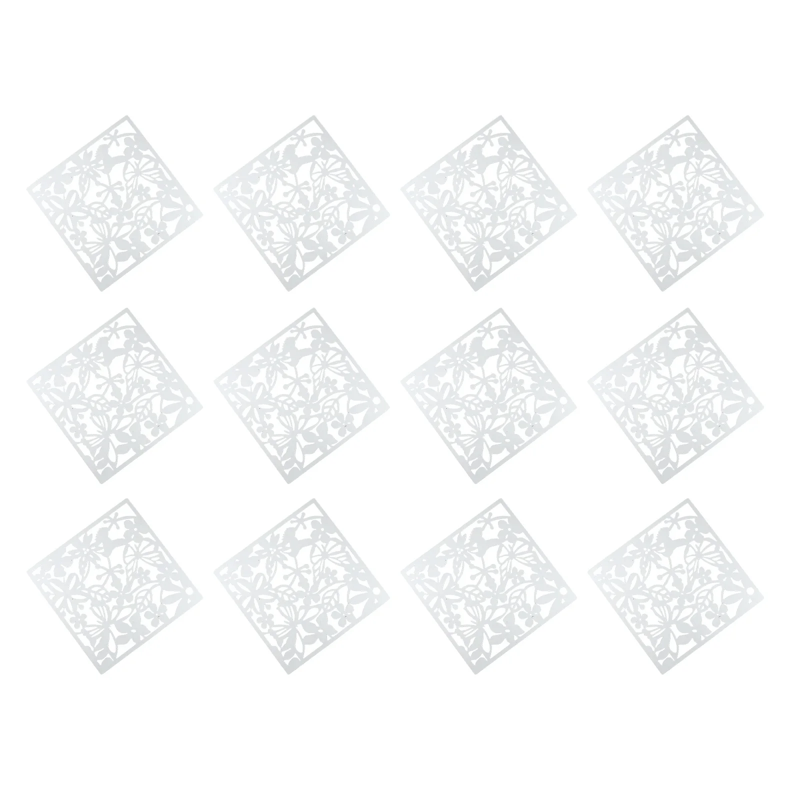 Description Picture 4 of item12 Pieces Room Partition Screen Hanging Board Sand  Wall Sticker Curtain Partition Waterproof Home Hotel DIY Art Decor