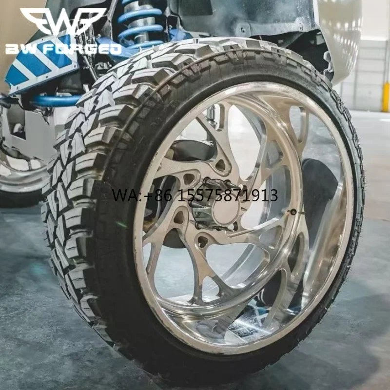 

Polished Forged Wheels 6x5.5 6x139.7 8x6.5 8x170 8x180 Deep Dish Wheels 20x10 22x12 22x14 24x12 24x14 Truck Rims Offroad Wheels