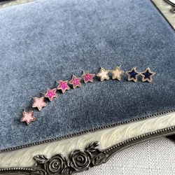 YEEVAA Small Jae Star Drusy Stud Earrings for Women, Fashion Jewelry, Unique Gifts