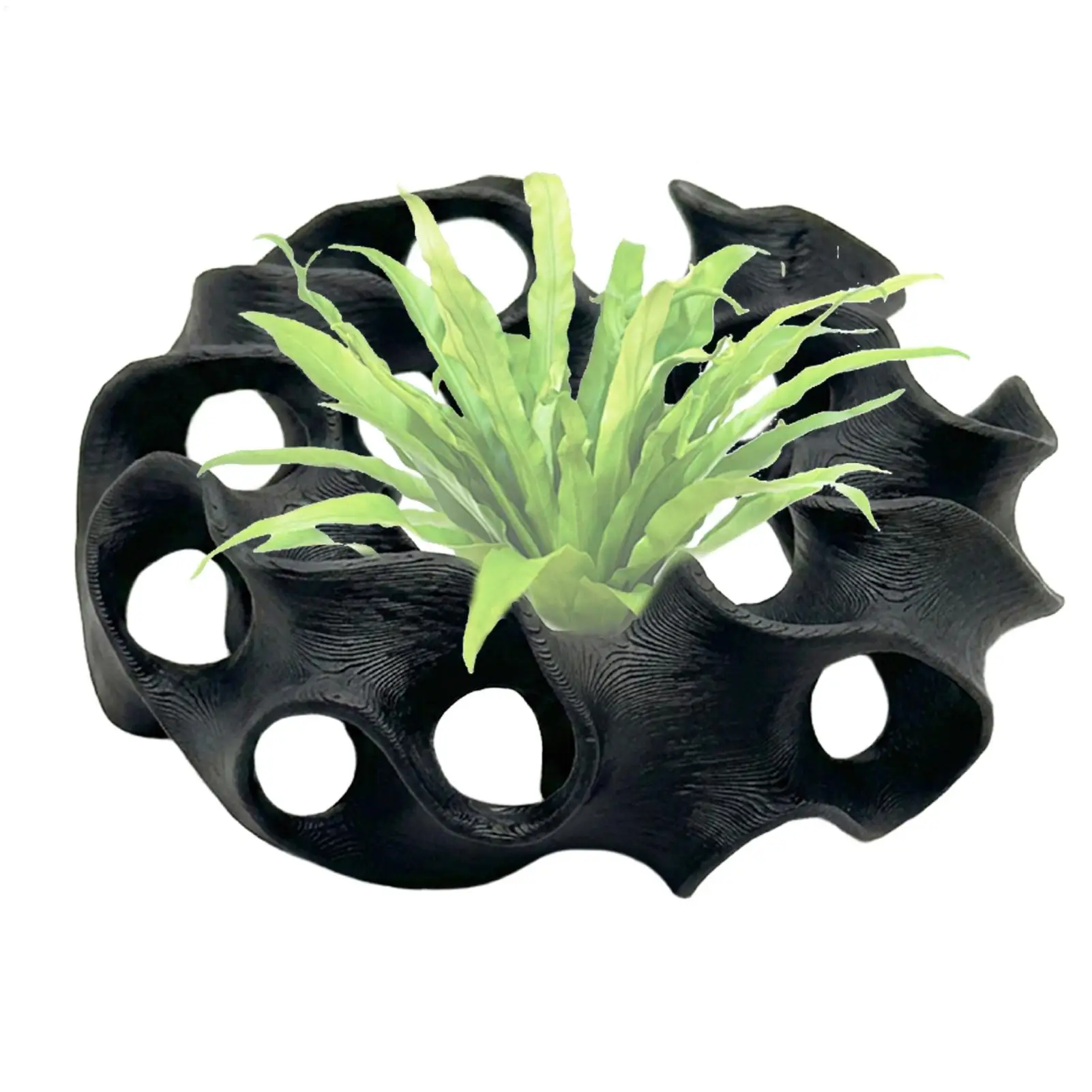 Aquarium-Deko Betta-Hängematte Fisch-Deko Schwimmende Betta-Versteckshöhle Garnelenhöhle Aquarium-Hängematte, Schwimmender Futter- und Ruheplatz – Detail 6