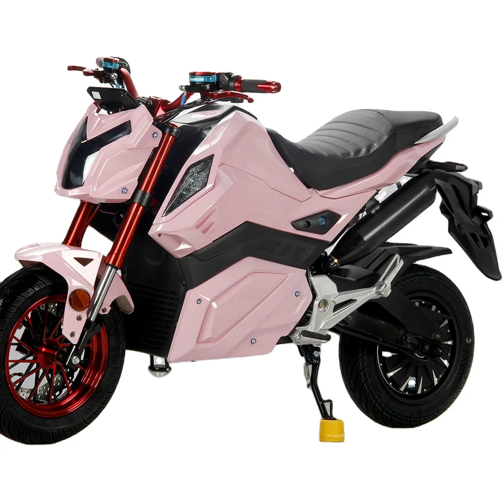 

2025 Newest Customizable New Energy Electric Racing Motorcycle High-Power 2000W/3000W Motor Fast Speed