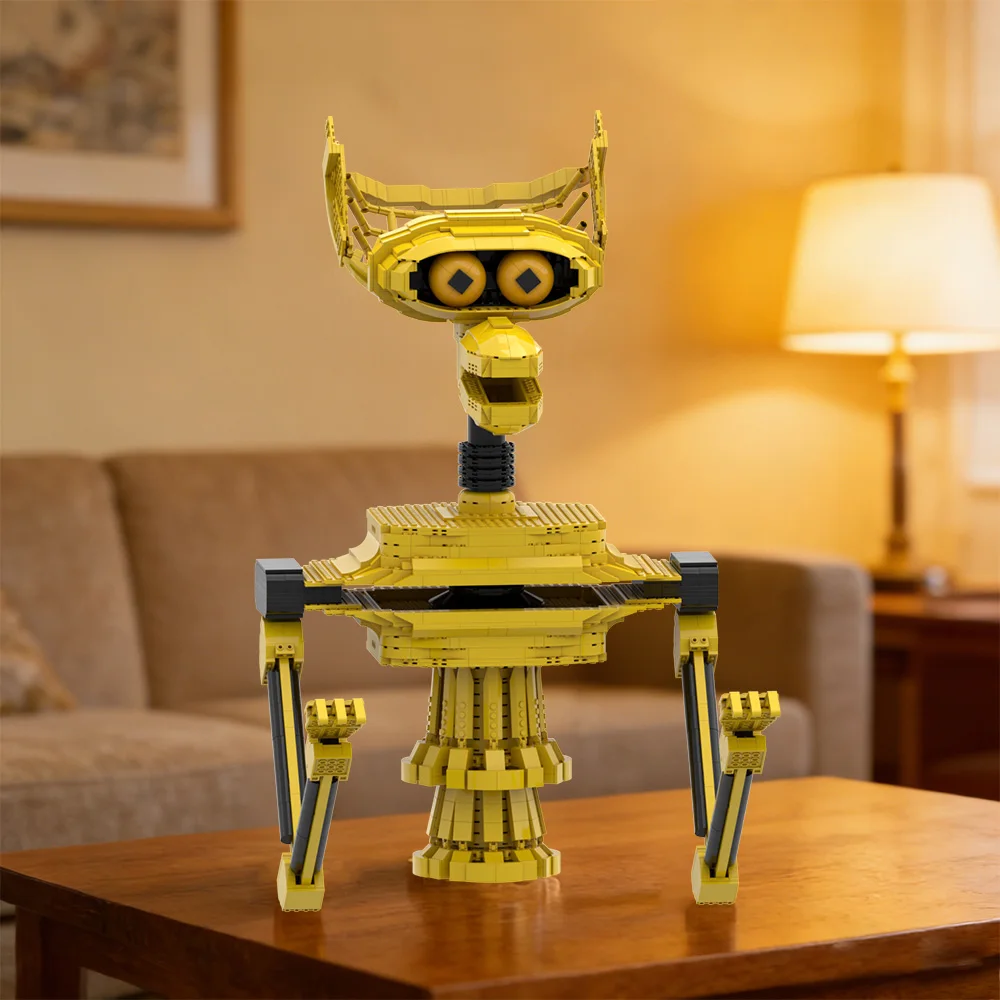 MOC Mystery Science Theater 3000, blocs de construction de modèle, MST3K, film dramatique, 2716 pièces, figurine d'action de robot Crow, jouet en briques, cadeau pour adulte