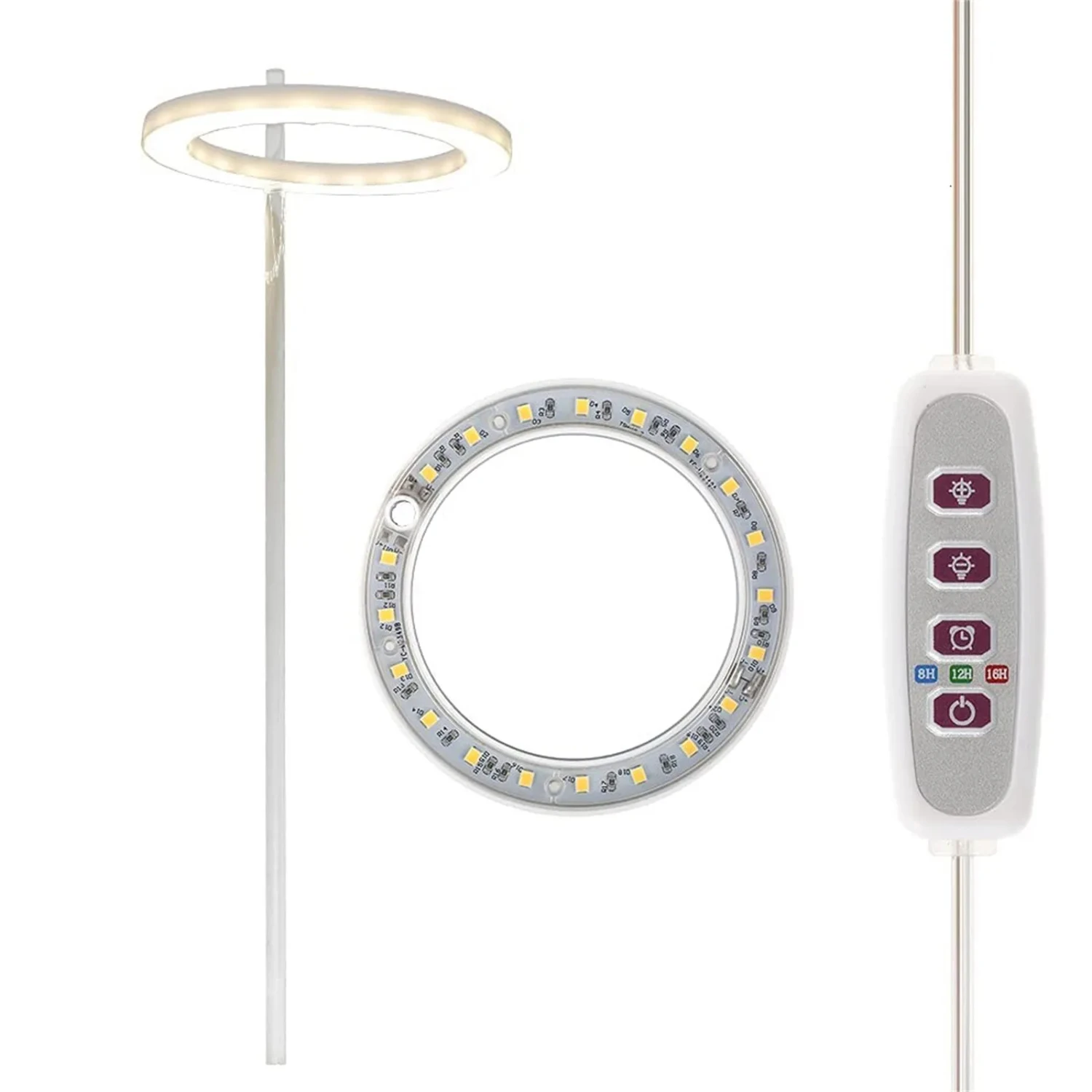 Enhanced LM281B Mini LED Plant Growth Light - Perfect for Indoor Plants with Enhanced Energy Efficiency and Growth Benefits, USB