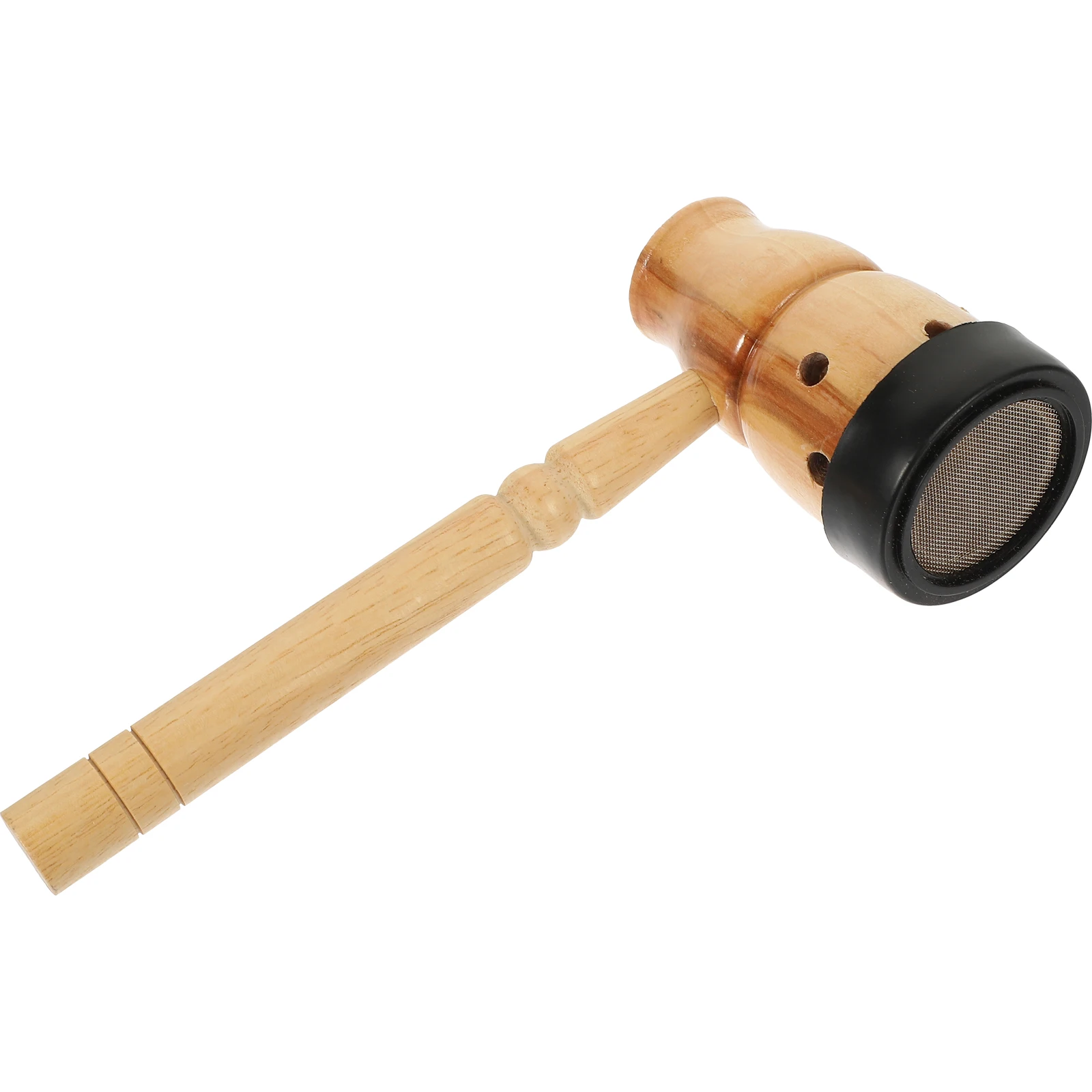 

1pc Wooden Moxibustion Tool Handle Gourd Moxa Roll Burner Warm Body Massage Burning Chinese Herbal Medicine Penetrates