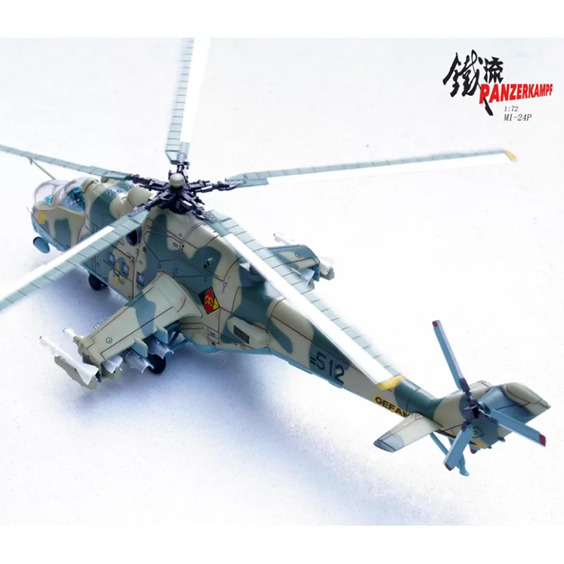 1/72 مقياس الروسية-أوكرانية MI-24P MI24 أنثى الغزلان هليكوبتر نموذج سبيكة محاكاة حلية