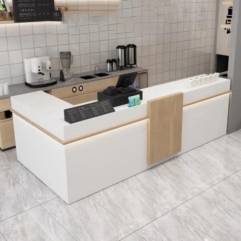 Shop Cashier Bar Counter Reception Pulpit Luxurious Small Receptionist Desk Standing Office Pulpitos Kassentisch Shop Furniture