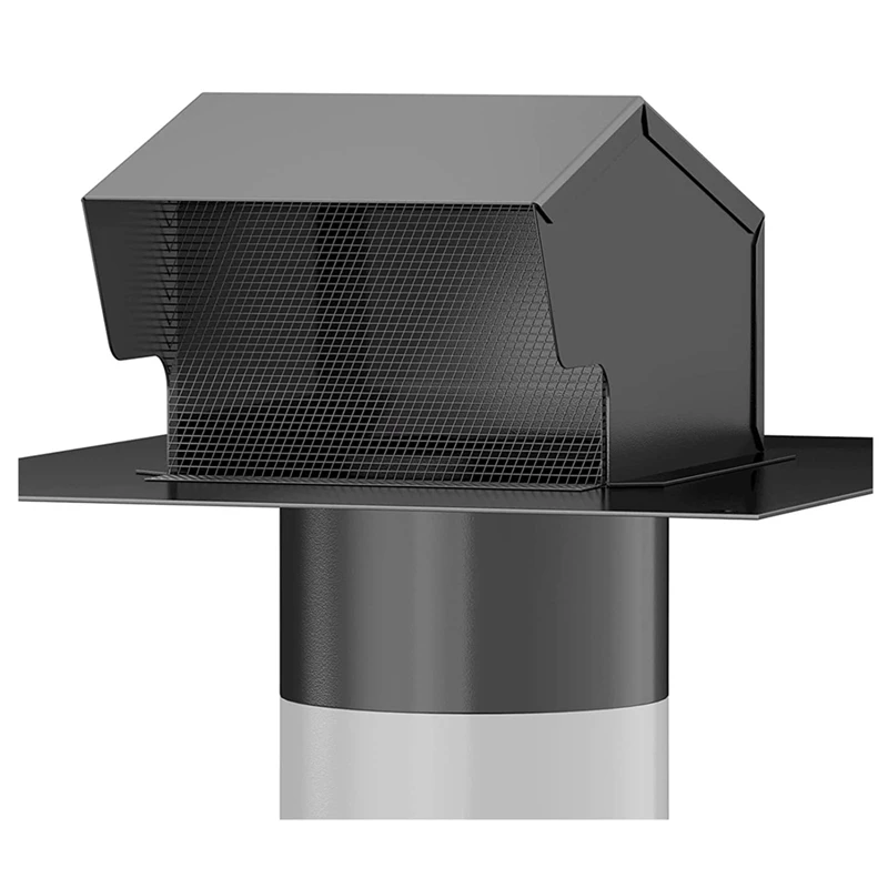 Roof Vent Cap-Roof Vents 4 Inch Steel Bathroom 4 Roof Exhaust Vent For Ventilation System