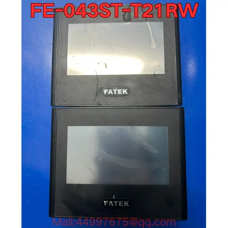 

Second-hand FE-043ST-T21RW touch screen function test is normal