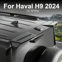 For Haval H9 2024 2025 MC Style Rear Roof Trunk Lid Car Spoiler Tail Wings ABS material Tuning Exterior Accessories Parts