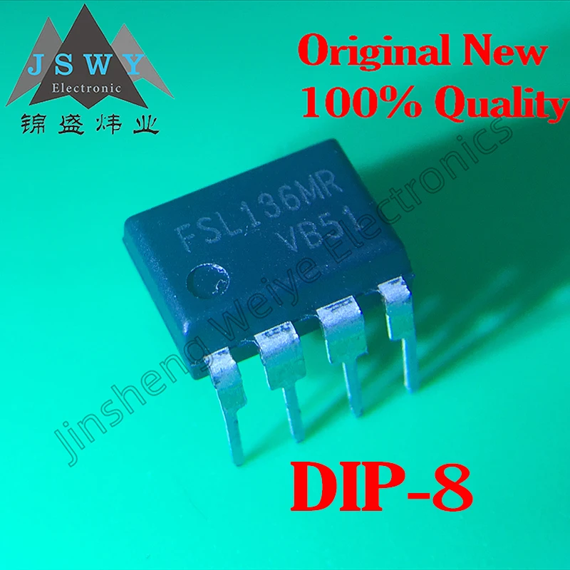 10PCS FSL136MR FSL136 FSL116LR FSL116HR FSL116 Power Management DC-DC chip direct plug DIP8 100% stock supply Free shipping