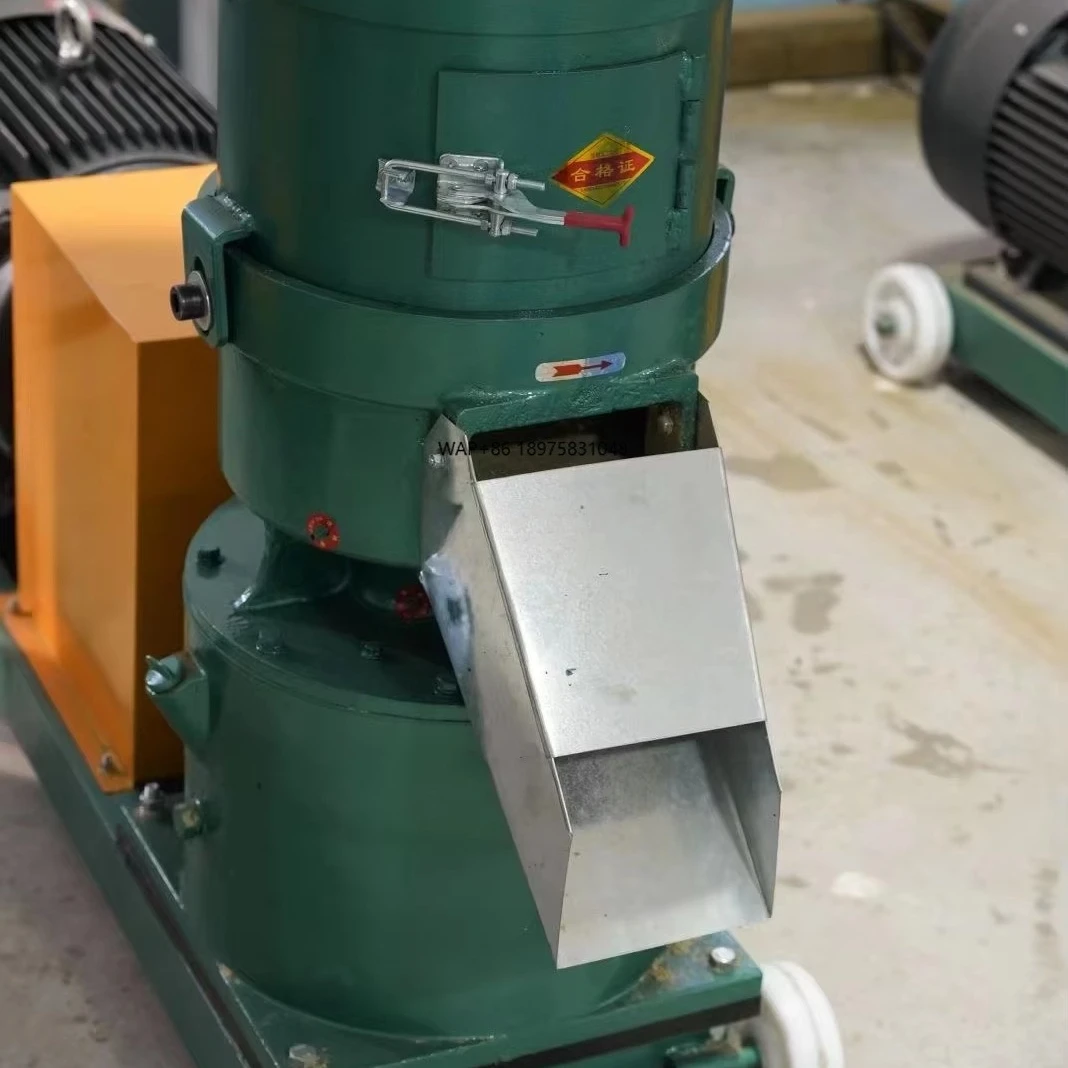 

The pelletizer's own feed cost is low making it a powerful tool for breeding farms to thrive