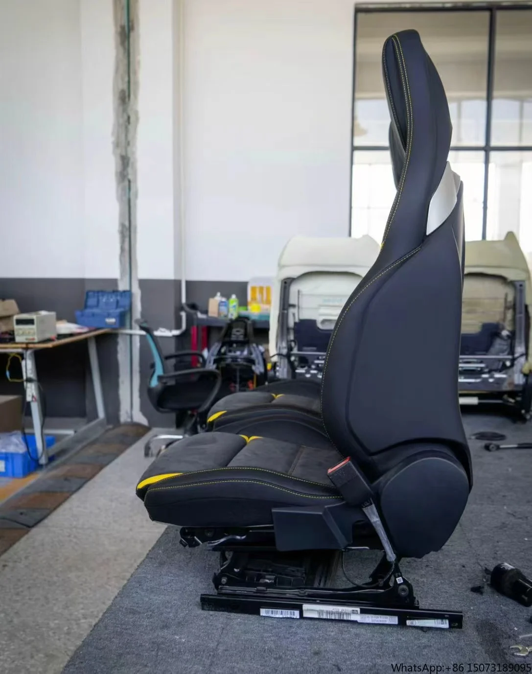 High Quality DOS Custom Racing Bucket Seats for   C Class C43 C63 W204 W205 W206 Black Series Made of Leathers