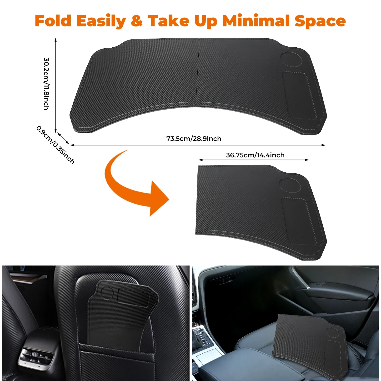 Upgrade Table For Tesla Model 3/Y Steering Wheel Board Laptop Notebook Foldable Desk Mount Eating Drinking Tray Holder