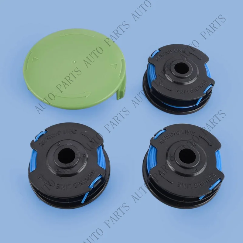 A+ 3 Pack Fit For Greenworks 21212 21272 3410468 29082 29242 Spool Line & Caps A2