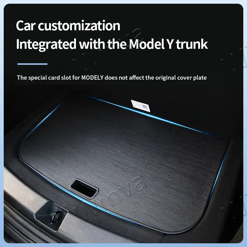 For Model Y 2020-2024 & Model Y 2025 2026 Juniper Portable Trunk Picnic Table Travel Folding Work Rest Camping Board Accessories view 6