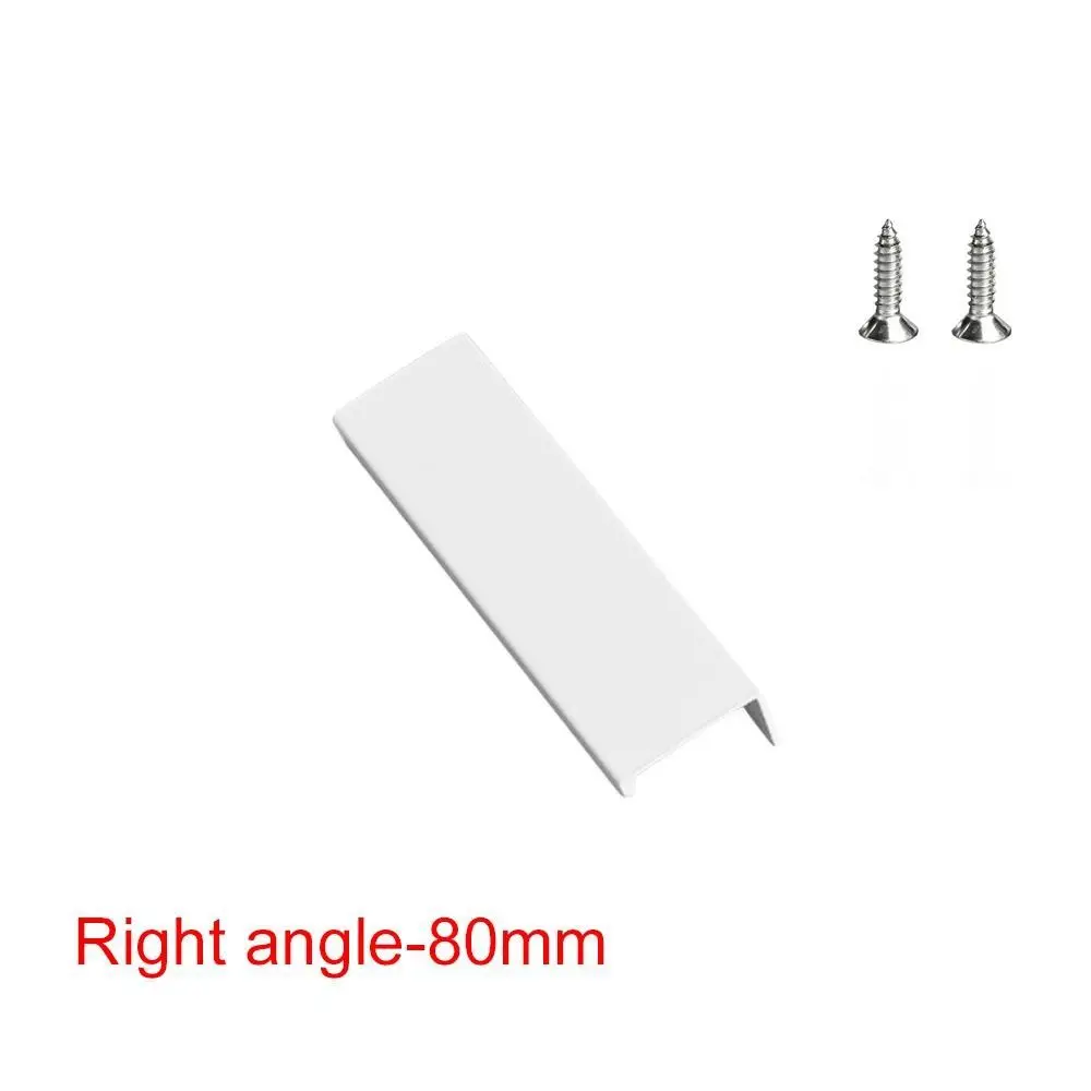 

Прочные ручки из алюминиевого сплава для кухонных шкафов, длинные скрытые ручки для выдвижных ящиков