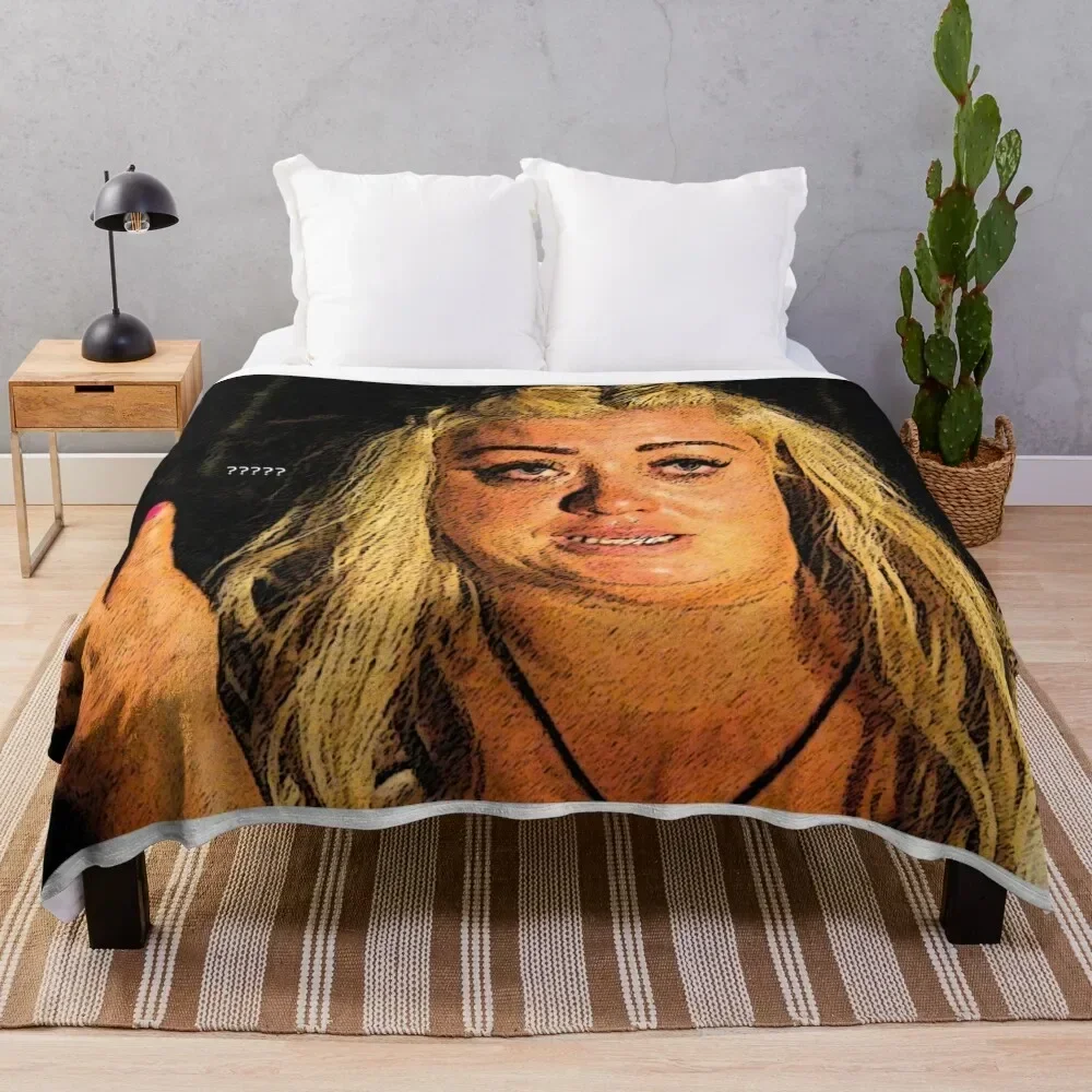 Фото Плед Gemma: Мягкое и теплое покрывало для кровати, не образующее катышки