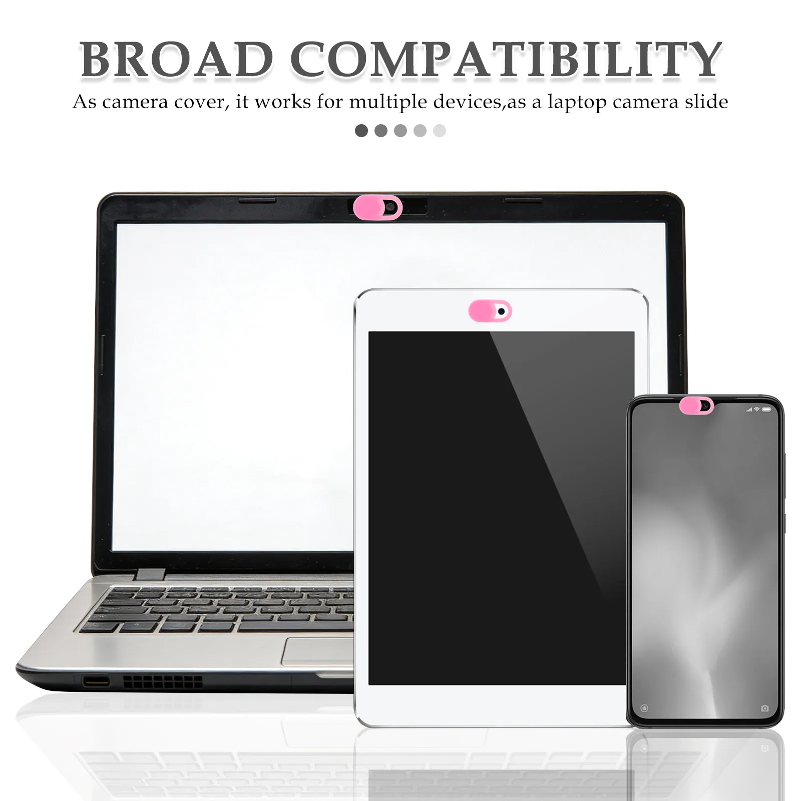 100Pcs Camera Lens Covers Ultra-Thin Sliding Privacy Webcam Covers for Phone Laptop Tablet Pc Mobile Phone Camera Protector