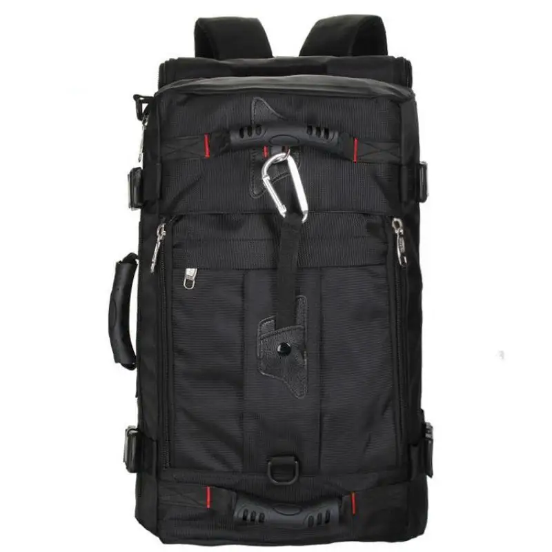 Multifunctional Casual Travel Bag Large Capacity Waterproof Duffle Backpack Hand Carry Shoulder Bag Outdoor Camping Sports Lugga