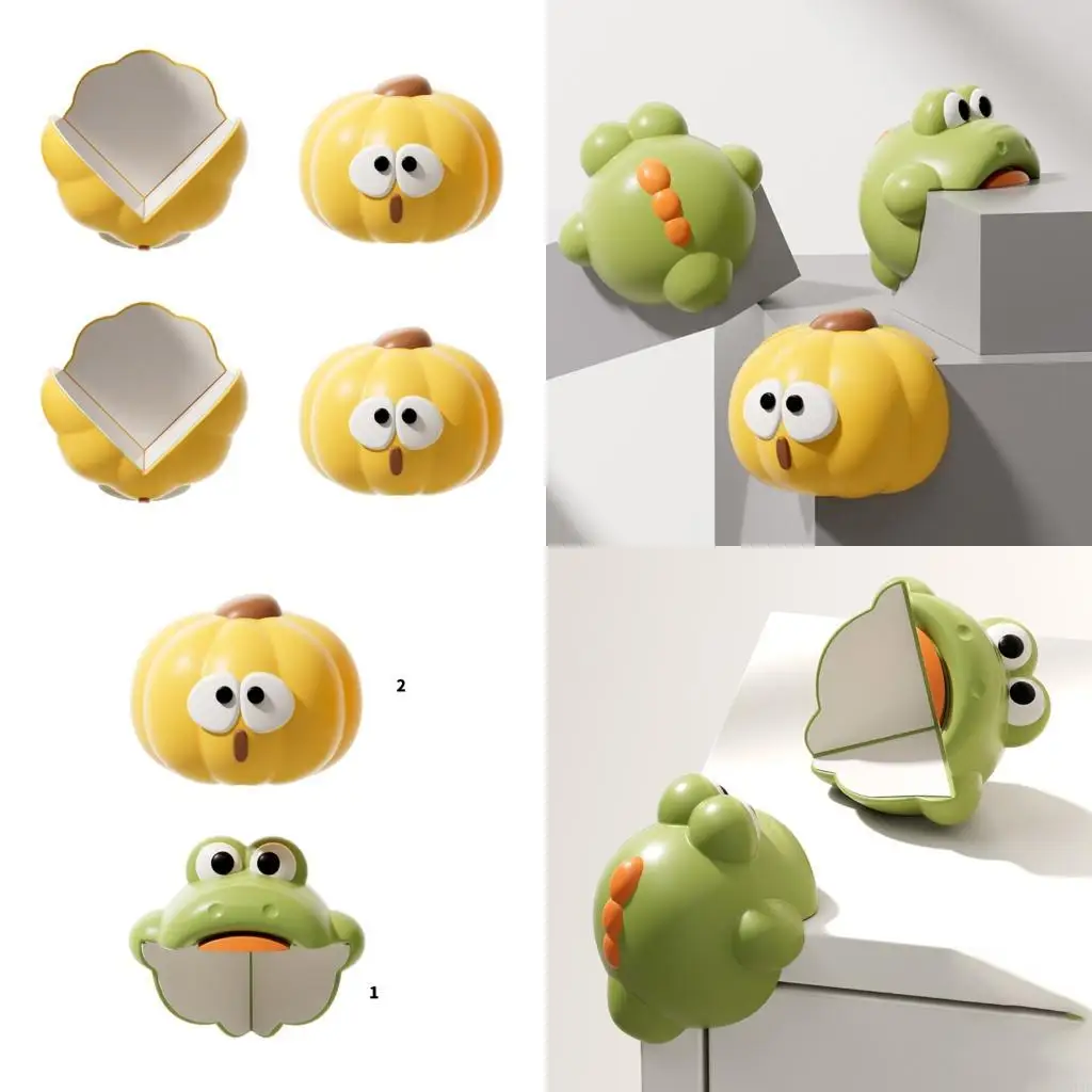 

4 шт., защитные края стола для детей, мультяшные бамперы из ПВХ для домашнего использования