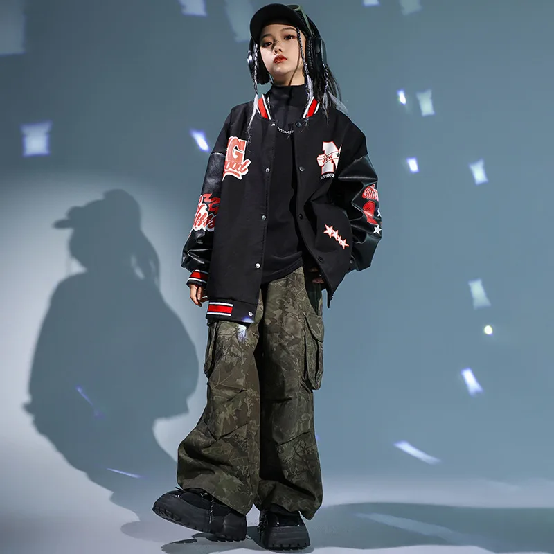 

Детские костюмы для уличных танцев, костюмы для танцев в стиле хип-хоп для мальчиков, костюмы для выступлений на подиуме для джазовых танцев для девочек