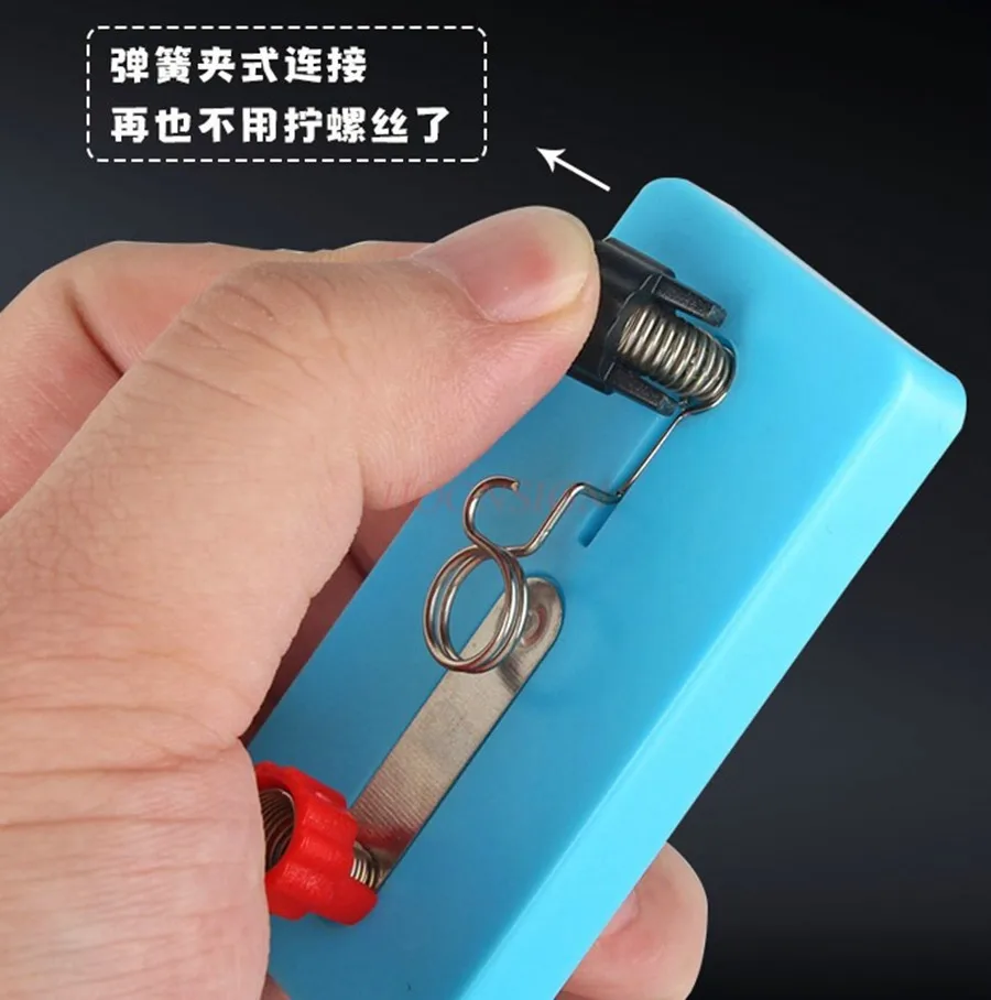 

1set Physics Electricity Small Lamp Holder Circuit Experiment Equipment Scientific Simple Circuit Experiment