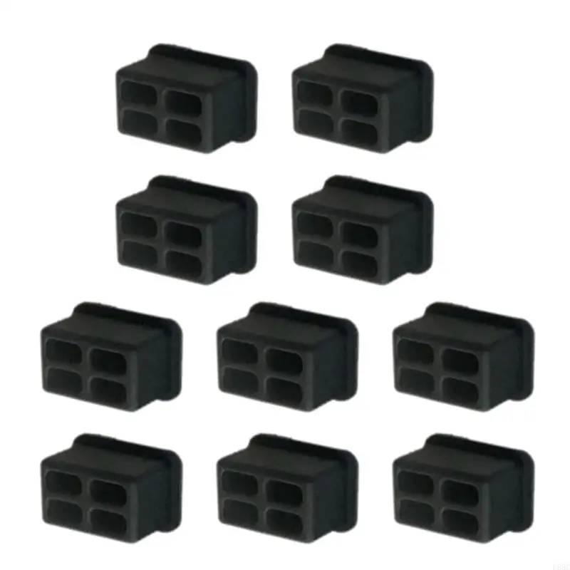 F68C 10PCS SFP PORT PURT CAPS SFP Защитная крышка для легкого использования и совместимости