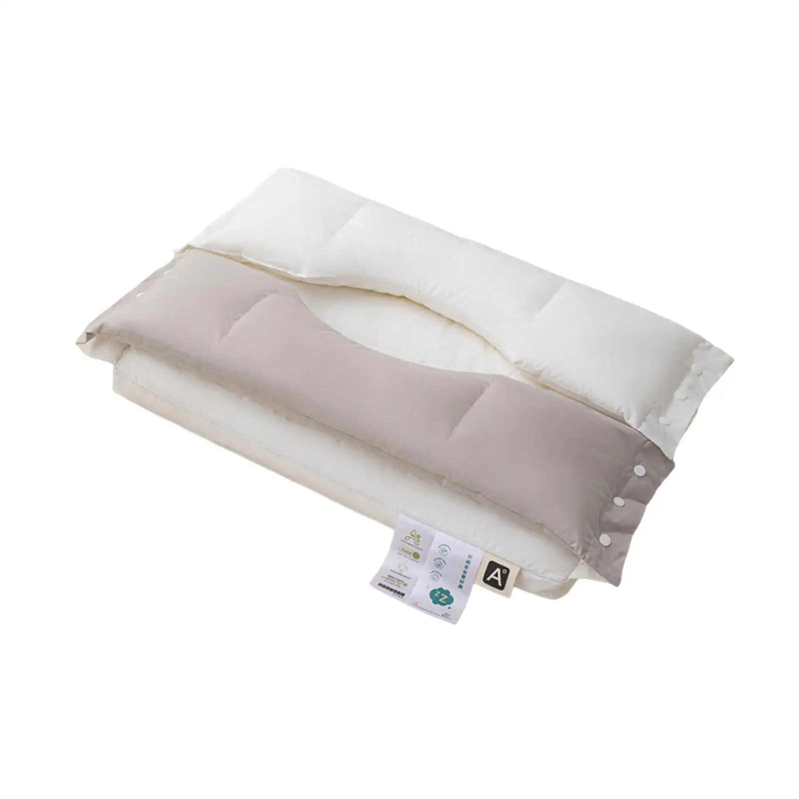 Cervical Pillow Soft Versatile Comfortable for All Sleeping Positions Practical Lightweight Neck Pillow Sleepers Dad Mom
