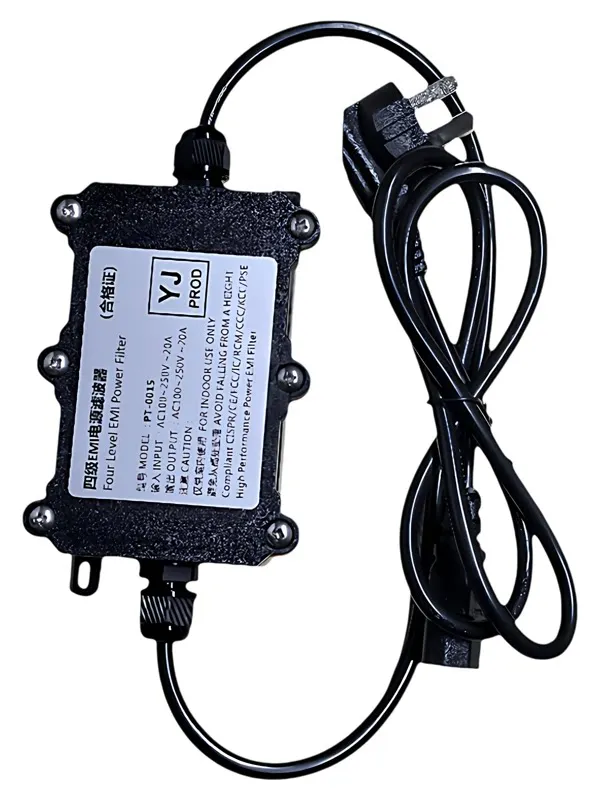 Filter intelligent socket power supply four level filter AC EMI electromagnetic interference differential mode common mode EMC d