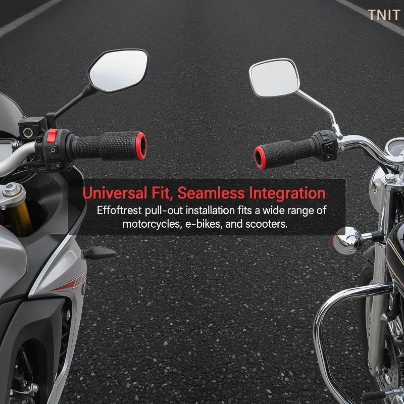 [J] 1/2Pcs Universal Motorcycle Handlebar Brake Cover Non-slip Moto Modification Riding Equipment Protective Handlebar Covers