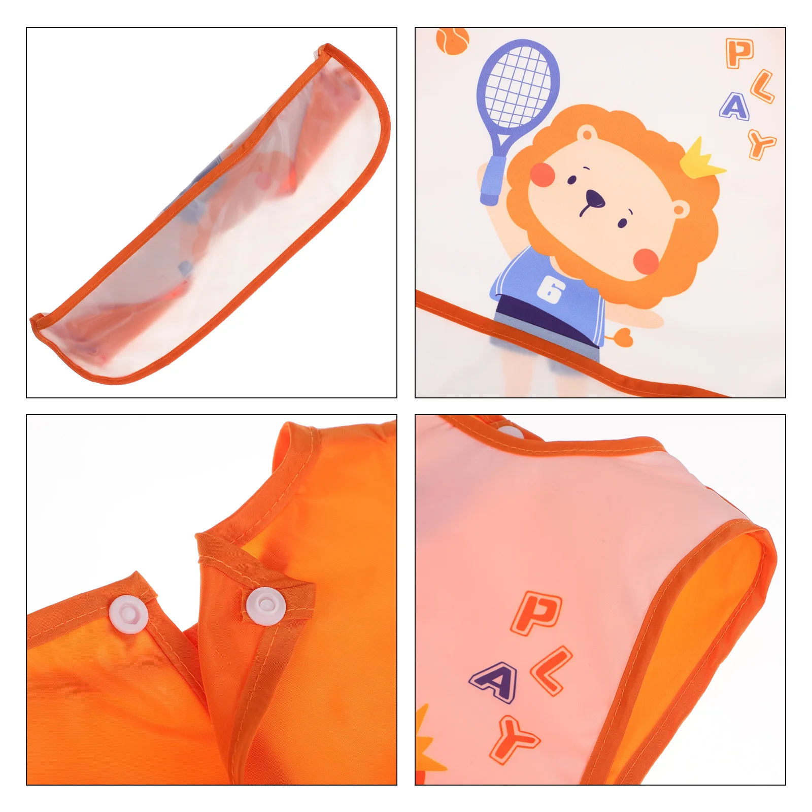 Babadores de bebê dos desenhos animados babador de alimentação à prova dwaterproof água infantil saliva babador fácil usar macio poliéster algodão roupas do bebê protetor