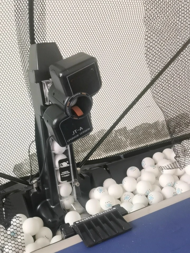 Full-automatic Programmable Table Tennis Trainer Ping Pong S8-PRO/JT-A Robot for Table Tennis Serving Robot Machine