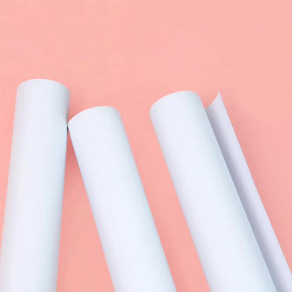 White Drawing Paper Roll Thick Smooth Surface for Kids Creativity Graffiti Art Sketch Craft Poster Wrapping Paper Home School